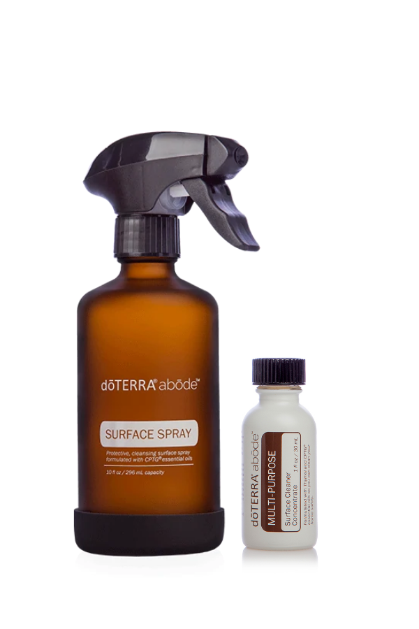 doTERRA Abōde Spray Dispenser with Cleaner Concentrate – Home