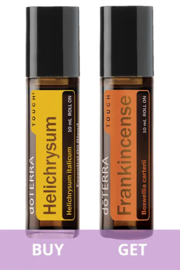 doTERRA BOGO: Buy Helichrysum Touch, Get Frankincense Touch Free