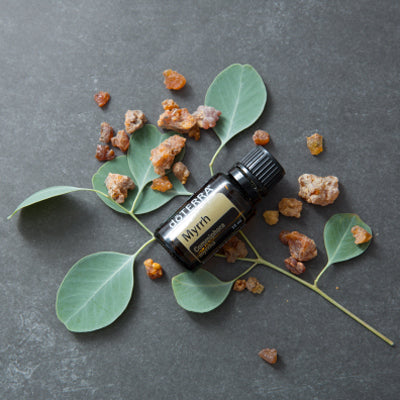 The effectiveness of Myrrh essential oil