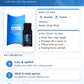 doTERRA-branded infographic for the Adaptiv .25 mL sample sachet showing how to use it, aroma, and key benefits. doTERRA Adaptiv Essential Oil Sample (.25 mL)
