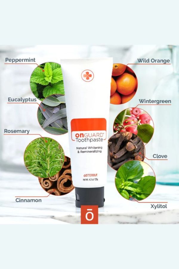 doTERRA On Guard Natural Whitening Toothpaste – Home Essential Oils