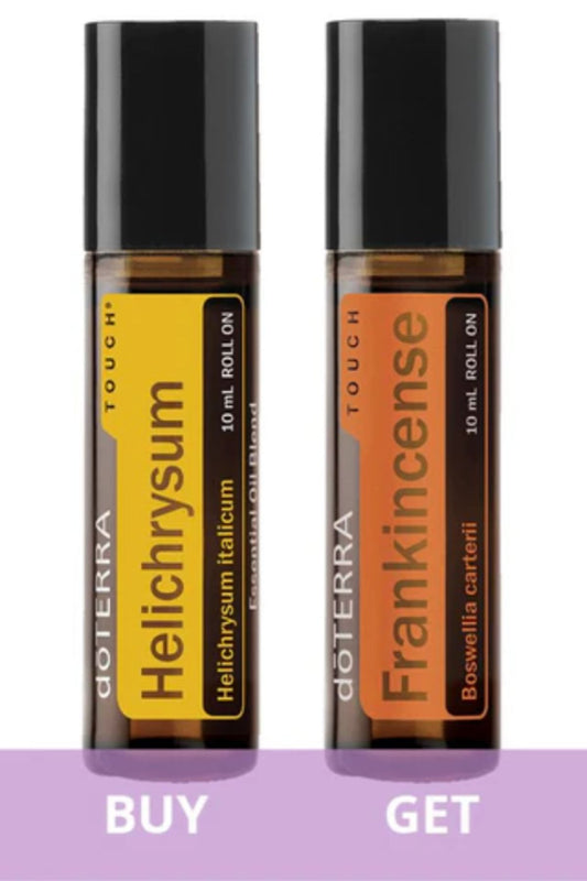 BOGO: Buy Helichrysum Touch, Get Frankincense Touch FREE