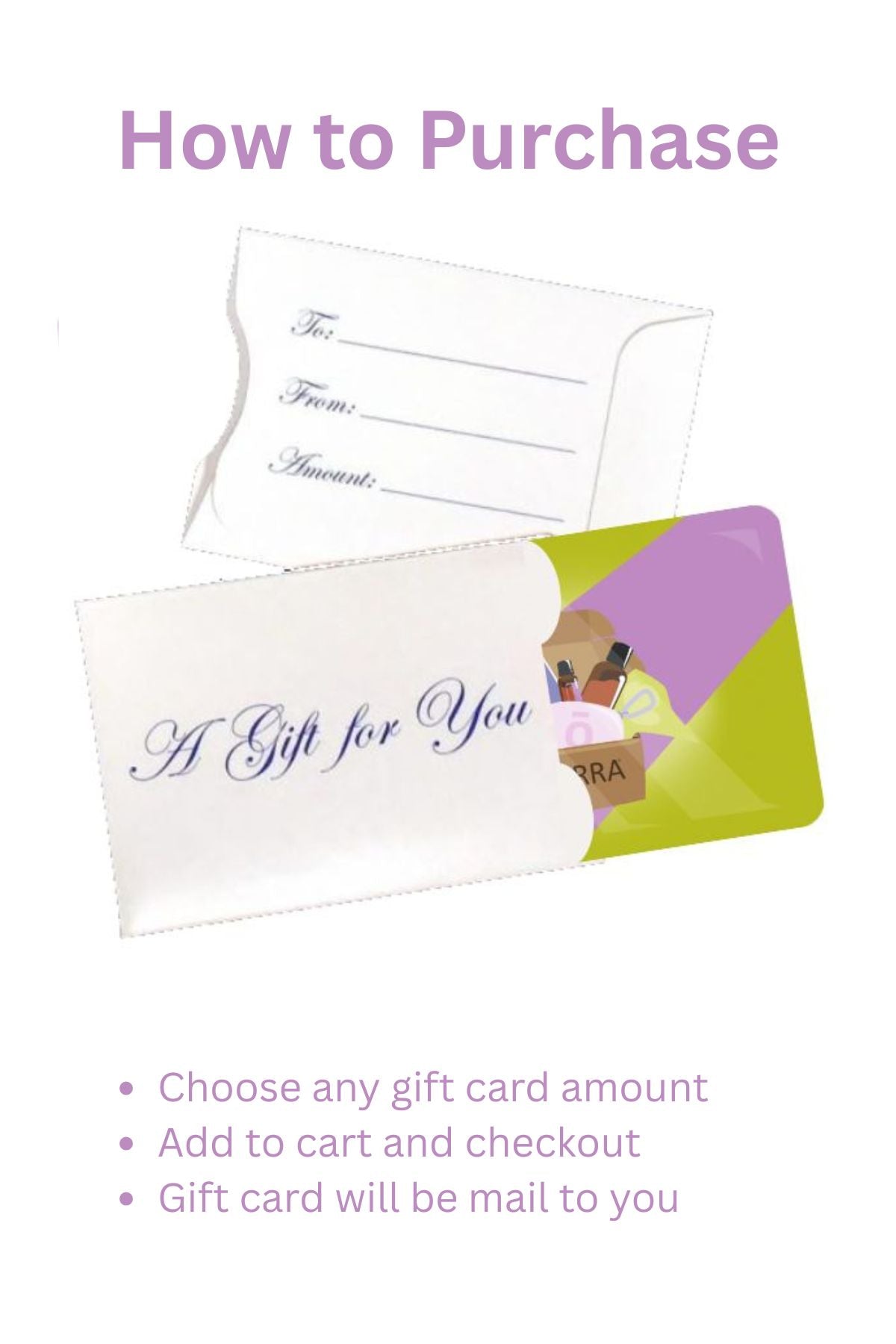 doTERRA Physical Gift Card