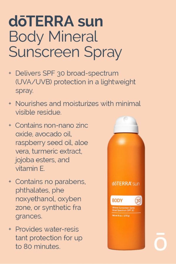 doTERRA Mineral Sunscreen Body Spray