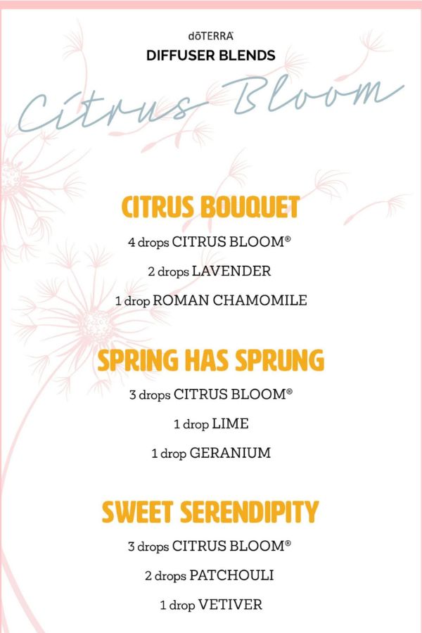 dōTERRA Citrus Bloom Springtime Blend | dōTERRA – Home Essential Oils