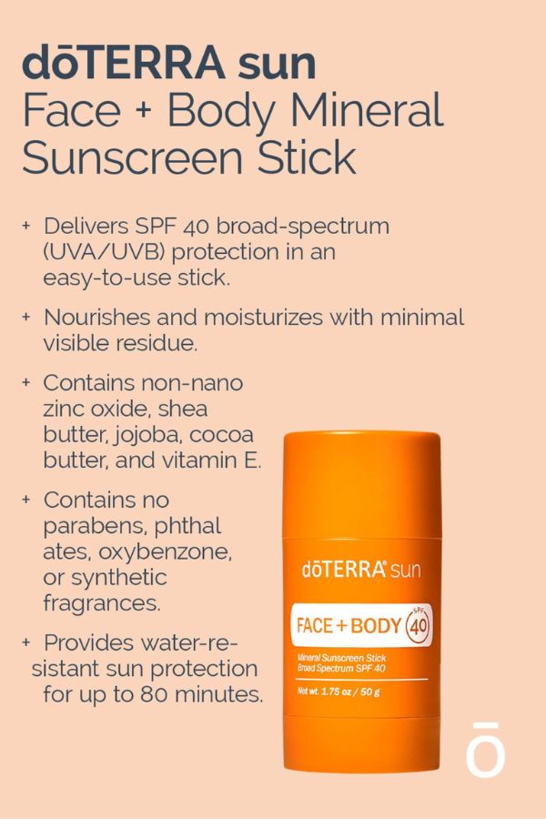 dōTERRA Sun® Face + Body Mineral Sunscreen Stick | dōTERRA – Home
