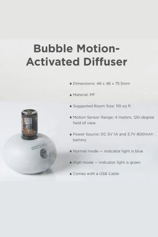 dōTERRA Bubble Motion-Activated Diffuser