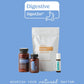 doTERRA Digestive Bundle on blue background - Nourish your natural rhythm