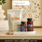 doTERRA Digestive Bundle with Ginger Digestive Drops on a wooden counter - Nourish your natural rhythm