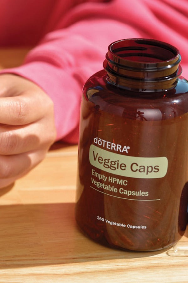 doTERRA Veggie Caps for making custom essential oil capsules