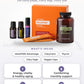 doTERRA Hormone Health Bundle infographic showing what's inside with key benefits