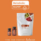 doTERRA Metabolic Health Bundle with MetaPWR on orange background - find your everyday balance