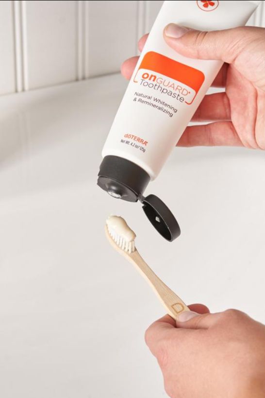 doTERRA On Guard Natural Whitening Toothpaste - 2 Pack – Home Essential ...