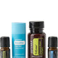 doTERRA Respiratory Bundle with Breathe, Breathe Vapor Stick, TriEase Softgels and Cardamom on a white background