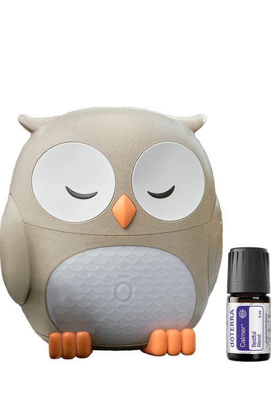 doTERRA Owl Diffuser with Calmer Blend