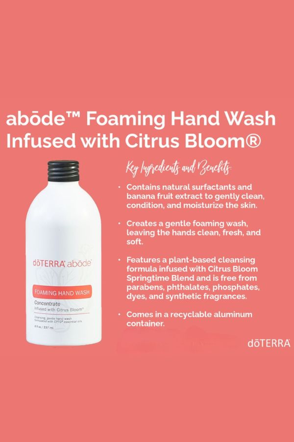 dōTERRA Abōde Foaming Hand Wash