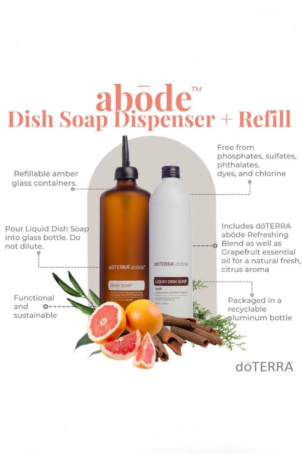 doTERRA Abōde Dish Soap with Dispenser