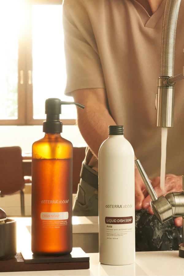 doTERRA Abōde Dish Soap with Dispenser – Home Essential Oils
