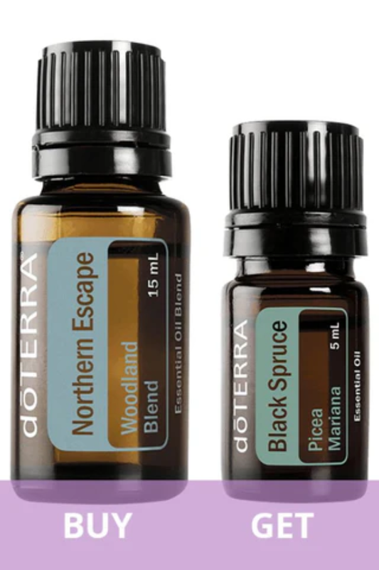 doTERRA BOGO: Buy Northern Escape, Get Black Spruce FREE