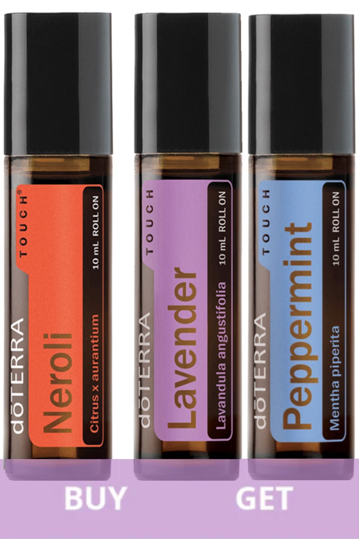 BOGO: Buy Neroli Touch, Get Lavender and Peppermint Touch Free