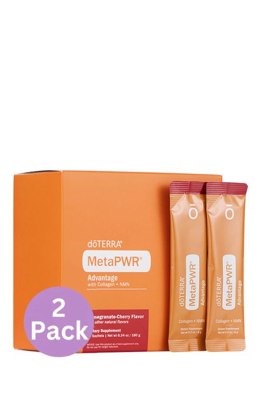 doTERRA MetaPWR Advantage Collagen + NMN (Pom-Cherry 2 Pack)