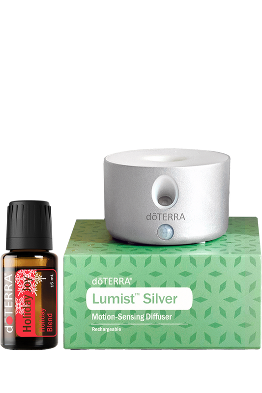 doTERRA Lumist Silver with Holiday Joy