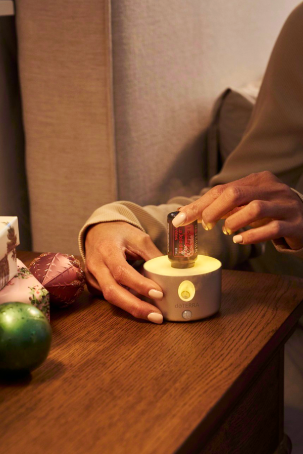 doTERRA Lumist Silver with Holiday Joy