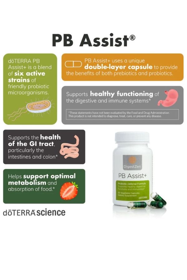 doTERRA PB Assist+ Probiotic - 2 Pack