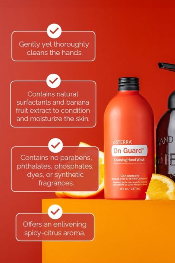 doTERRA On Guard Foaming Hand Wash Concentrate | doTERRA – Home ...