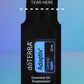 A single doTERRA Adaptiv Calming Blend essential oil supplement sample sachet shown against a blue gradient background. The black tear-off packet has a blue and white label with the doTERRA brand name and product  doTERRA Adaptiv Essential Oil Sample (.25 mL)name visible.