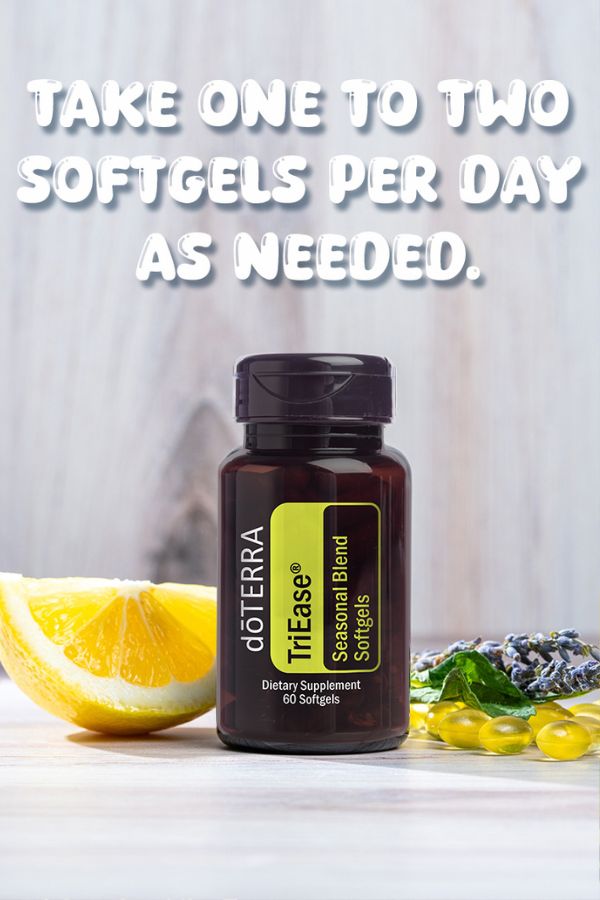 doTERRA TriEase Seasonal Blend Softgels | dōTERRA – Home Essential