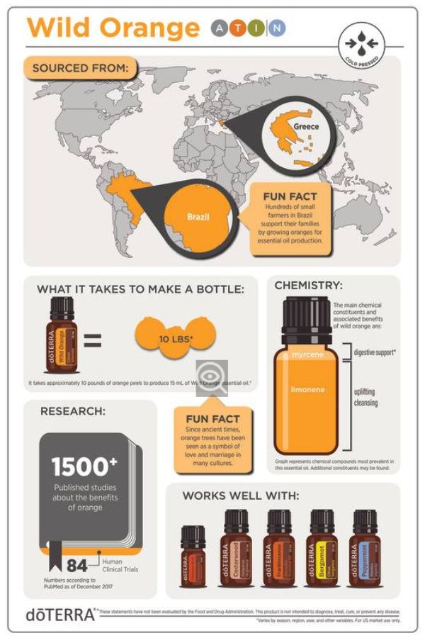 doTERRA Wild Orange Essential Oil 5 mL