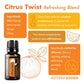 doTERRA Citrus Twist Refreshing Blend Infographic