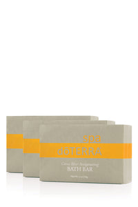 doTERRA SPA Citrus Bliss Invigorating Bath Bar - 3 Pack - doTERRA