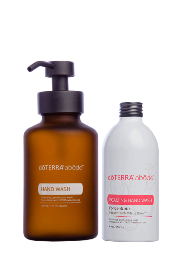 doTERRA Abōde Foam Hand Wash Dispenser with Concentrate