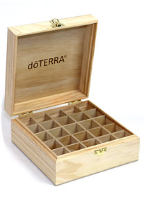 doTERRA Logo Engraved Wooden Box - doTERRA