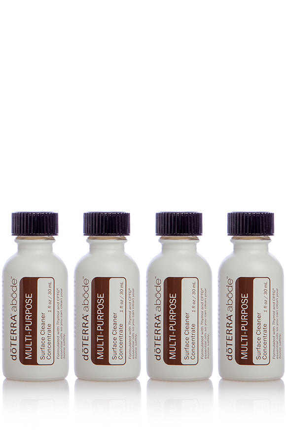 dōTERRA 4-Pack Abōde Multi-Purpose Surface Cleaner Concentrate
