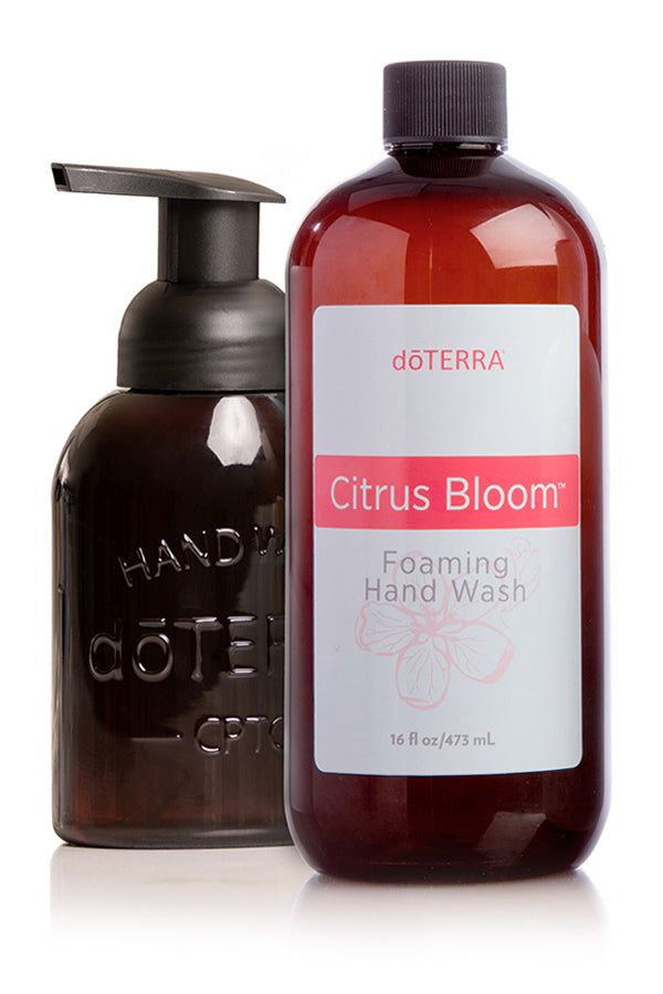Citrus Bloom Foaming Hand Wash with Decorative Dispenser