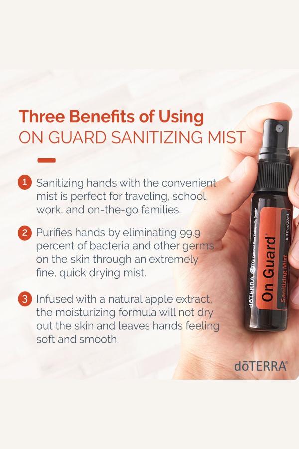 doTERRA On Guard Hand Sanitizing Mist – Home Essential Oils