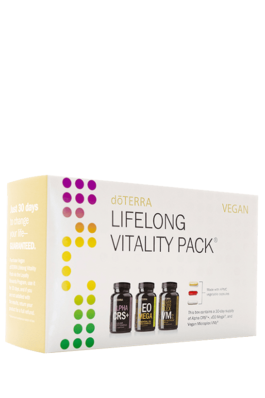doTERRA Vegan Lifelong Vitality Pack (Bottles)
