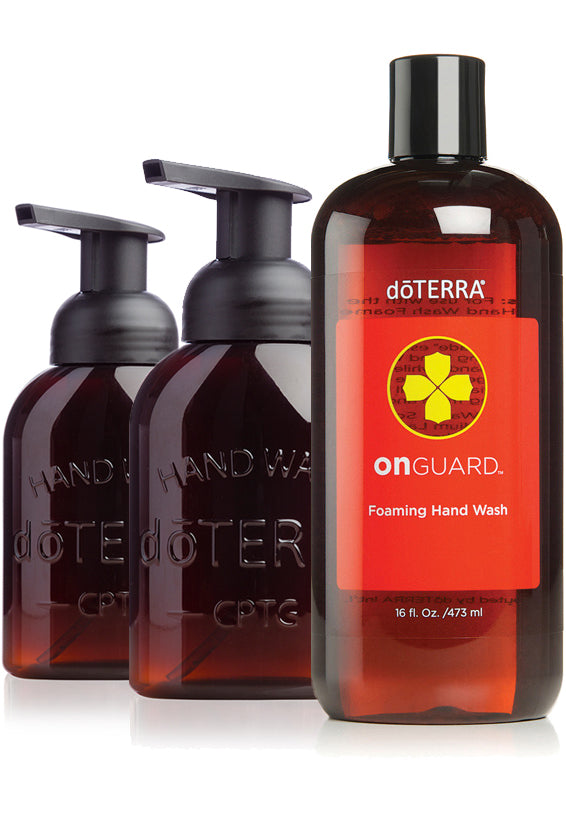 doTERRA On Guard Foaming Hand Wash with 2 Dispensers