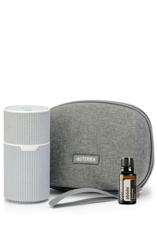 doTERRA Pilōt Diffuser with Travel Case and Abōde Refreshing Blend